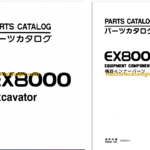 Hitachi EX8000 Excavator Full Parts Catalog