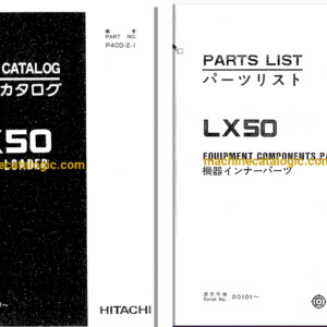 Hitachi LX50 Wheel Loader Full Parts Catalog