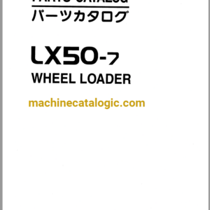 Hitachi LX50-7 Wheel Loader Parts Catalog