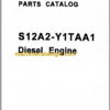 Hitachi S12A2-Y1TAA1 Diesel Engine Parts Catalog