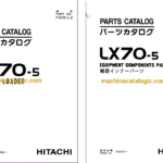 Hitachi LX70-5 Wheel Loader Full Parts Catalog
