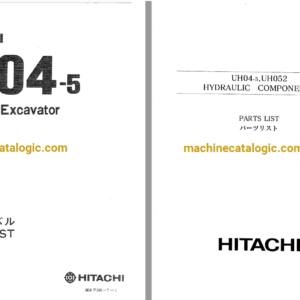 Hitachi UH04-5 Hydraulic Excavator Full Parts Catalog