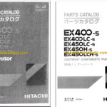 Hitachi EX400-5,EX400LC-5,EX450-5,EX450H-5,EX450LCH-5 Excavator Full Parts Catalog