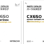 Hitachi CX650 Crawler Crane Full Parts Catalog