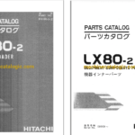 Hitachi LX80-2 Wheel Loader Full Parts Catalog