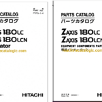 Hitachi ZX180LC, ZX180LCN Excavator Full Parts Catalog