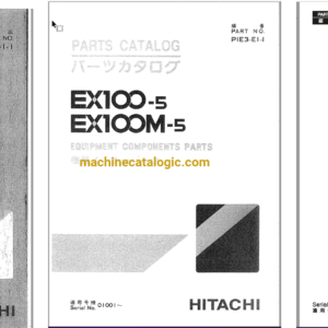 Hitachi EX100-5,EX100M-5 Excavator Full Parts and Engine Parts Catalog