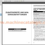 PW158-11 MOBILBAGGER Bedienungs- und Wartungsanleitung INDEX