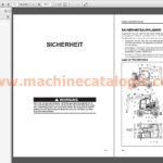 PW168-11E1 MOBILBAGGER Bedienungs- und Wartungsanleitung
