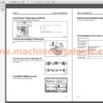 PW160-11E0 MOBILBAGGER Bedienungs- und Wartungsanleitung
