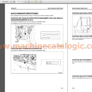 Komatsu WA475-10E0 RADLADER Bedienungs- und Wartungsanleitung Deutsch