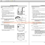 Hitachi Zaxis; ZX250-3, ZX280-3, ZX350-3 Operator's Manual Index