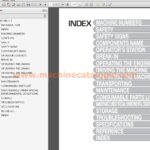 Hitachi Zaxis; ZX60USB-3F Hydraulic Excavator Operator's Manual Index