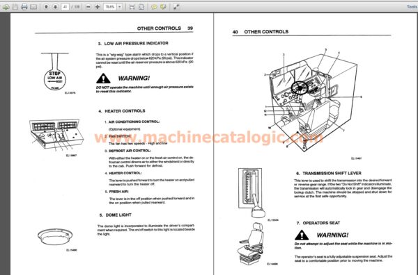 Euclid R35 324TD Operators Instruction Manual Index