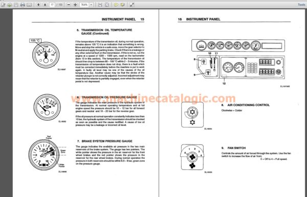 Euclid R36C 357TD Operators Instruction Manual Index