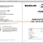 Euclid R40C 404TD Operators Instruction Manual Index
