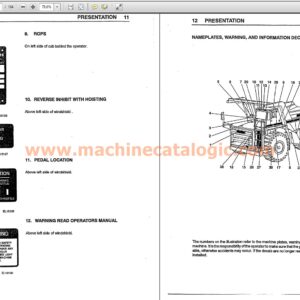 Euclid R60 402-404LD Operators Instruction Manual