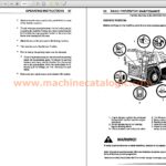Euclid R60 402-404LD Operators Instruction Manual Index