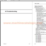 Komatsu PC78US-11 Hydraulic Excavator Shop Manual Index