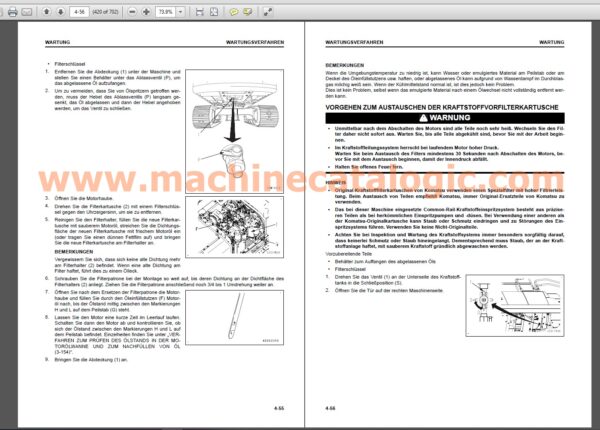 PC490HRD-11E0 ABRISSBAGGER Betriebs- & Wartungsanleitung INDEX