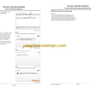 Hitachi EX-7 Series ConSiteMine Hydraulic Excavator Operational Principle Technical Manual