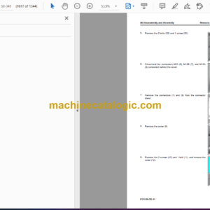 Komatsu PC210LCE-11 Electric Hydraulic Excavator Shop Manual (SEN06970-02)