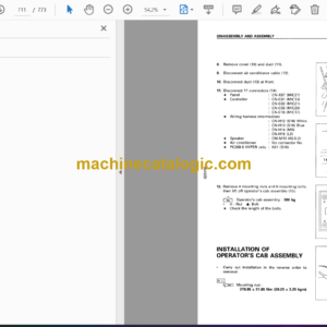 Komatsu PC200 PC200LC-6 PC220 PC220LC-6 PC220SE-6 Hydraulic Excavator Shop Manual (YEBM200201)