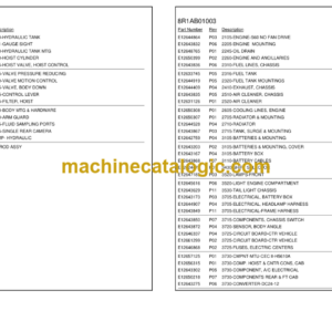 Hitachi EH750-3 8R1 Parts Catalog