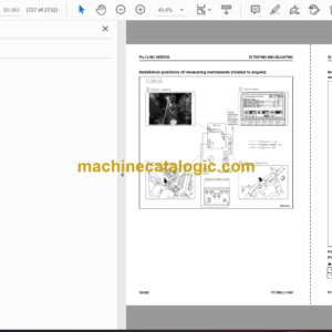 Komatsu PC700LC-11E0 Hydraulic Excavator Shop Manual (UENBM00513)