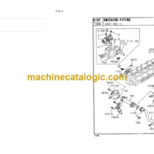 Hitachi 4HK1 Isuzu Parts Catalog