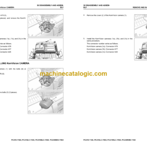 Komatsu PC210-11E0 PC210LC-11E0 PC210NLC-11E0 PC230NHD-11E0 Hydraulic Excavator Shop Manual (UENBM00540)