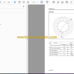 Komatsu PC27MR-3 PC30MR-3 PC35MR-3 Hydraulic Excavator Shop Manual (SEN04063-10)