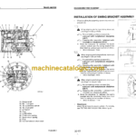 Komatsu PC20MRX-1 Hydraulic Excavator Shop Manual (SEBM016601)