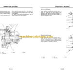 Hitachi HR900S, HR900SM, HR1200S Crawler Mounted Shredder Technical Manual