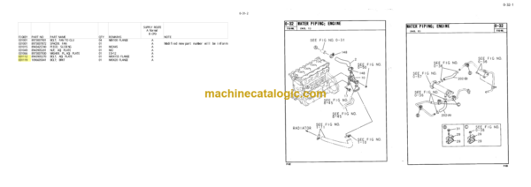 Hitachi 4HK1 Isuzu Parts Catalog