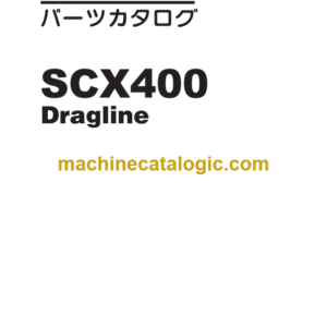 Hitachi CX040-0217- Dragline Parts Catalog