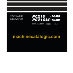 Komatsu PC210 -10M0 PC210LC-10M0 Hydraulic Excavator Shop Manual (SEN06701-C8)