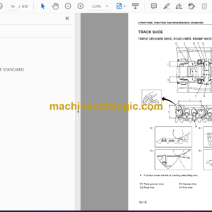 Komatsu PC228US-3 PC228USLC-3 Hydraulic Excavator Shop Manual (SEBM030506)