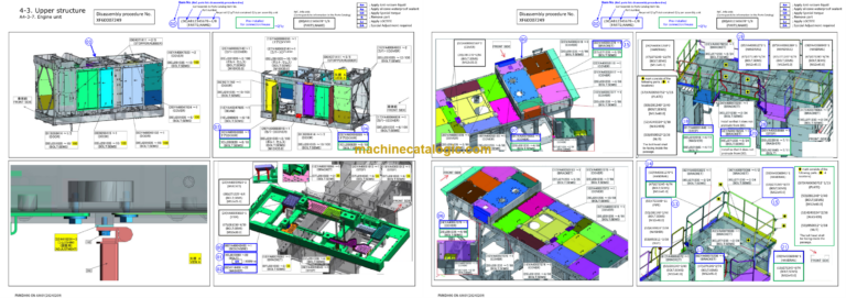 Hitachi EX2000-7 (Cummins FCO) Hydraulic Excavator Assembly Procedure Manual