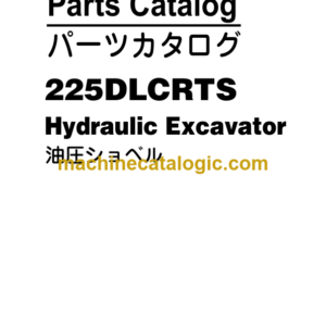 Hitachi 225DLCRTS Hydraulic Excavator Parts Catalog