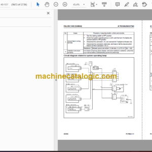 Komatsu PC700LC-11 Hydraulic Excavator Shop Manual (UENBM00432)