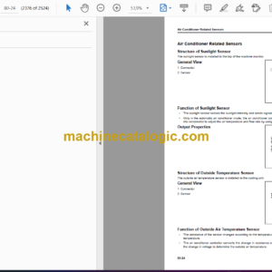 Komatsu PC500LC-10M0 Hydraulic Excavator Shop Manual (SEN06813-10)