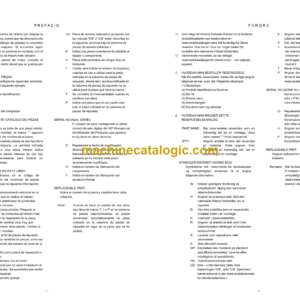 Hitachi 225DLCRTS Hydraulic Excavator Parts Catalog