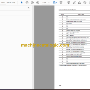 Komatsu PC130-10M0 Hydraulic Excavator Shop Manual (SEN06852-09)