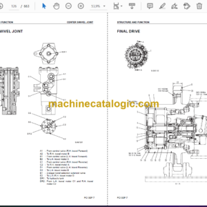 Komatsu PC130F-7 Hydraulic Excavator Shop Manual (LEBMP13700)