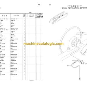 Hitachi CX1100 Crawler Crane Parts and HCME Parts Catalog