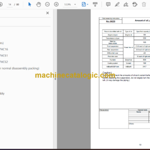 Komatsu HD325-8 HD405-8 Hydraulic Excavator Field Assembly Instruction (GEN00151-02)