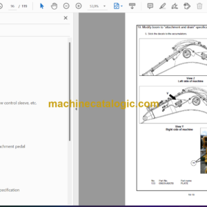 Komatsu PC850-8R1 Hydraulic Excavator Field Assembly Instruction (GEN00152-00)