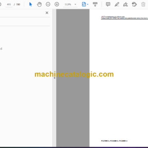 Komatsu PC27MR-3 PC30MR-3 PC35MR-3 Hydraulic Excavator Shop Manual (SEN04063-08)