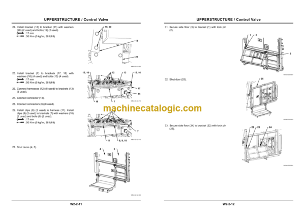 Hitachi VR512 Track Mounted Vibration Screen Workshop Manual